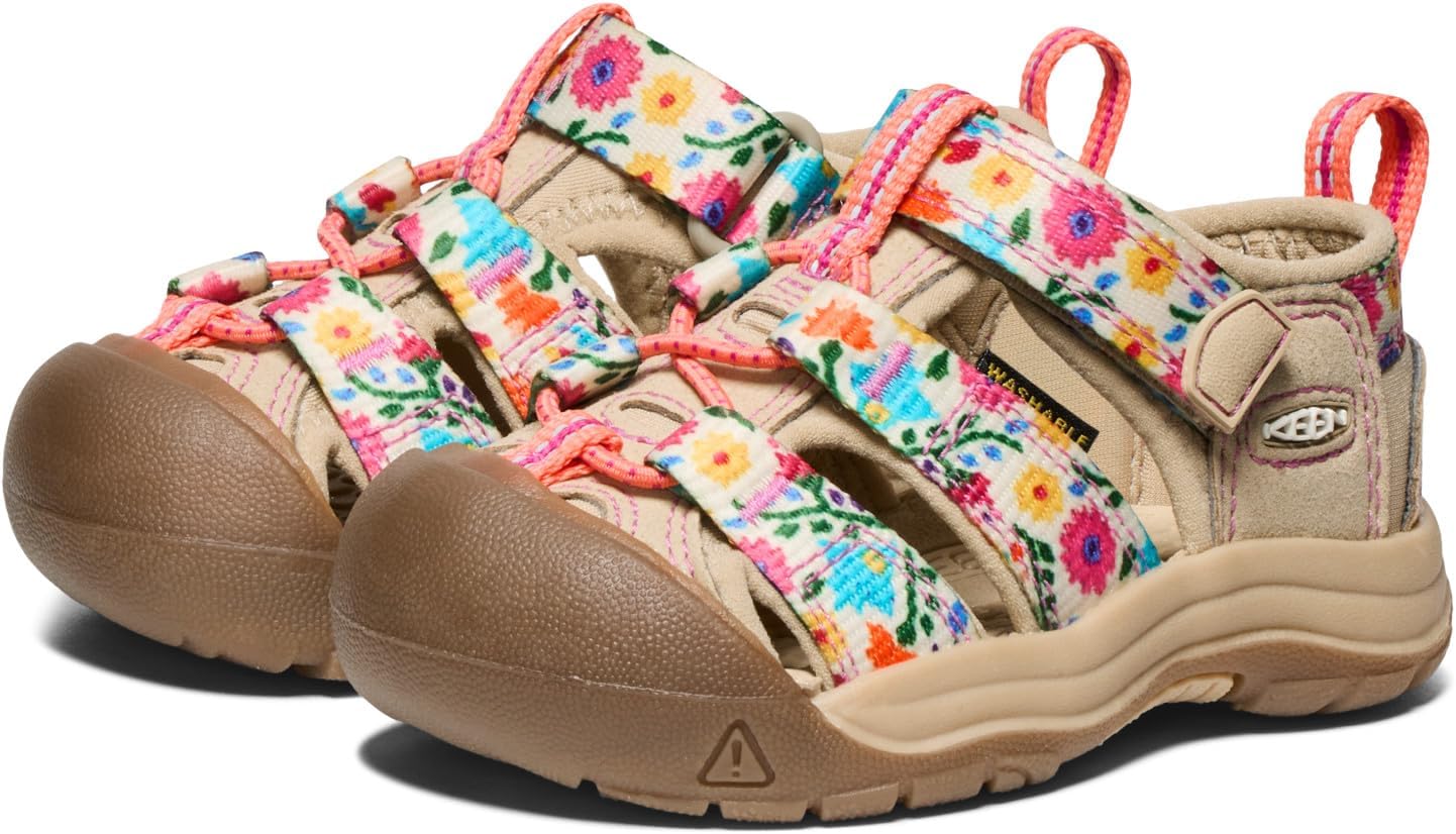 Detalle de KEEN Unisex Kinder Newport H2 Sandale – wasserfest, rutschsicher und leicht zu öffnen