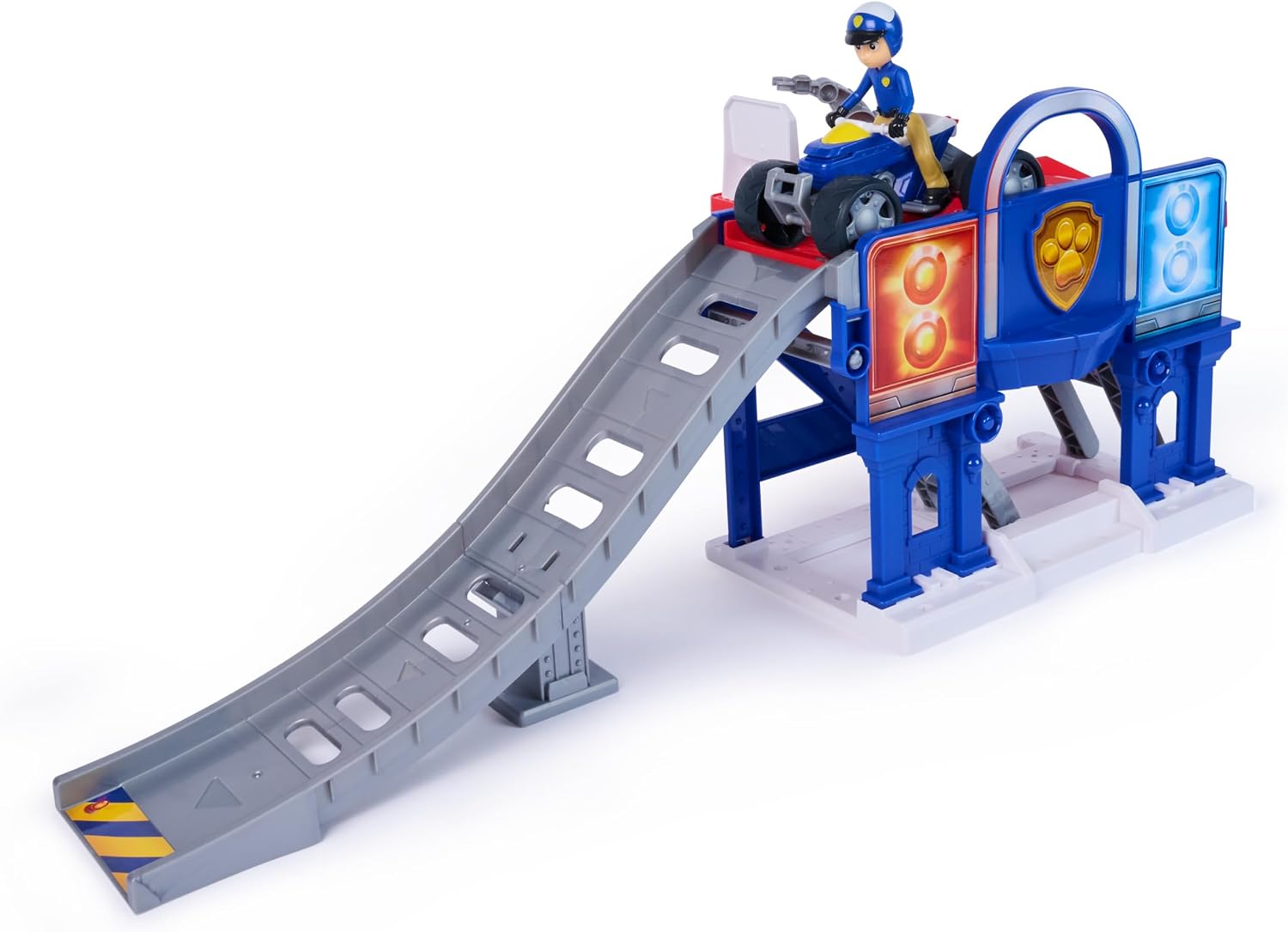 Detalle 2 de Paw Patrol Search & Rescue Lift N Repair Playset with Ryder Action Figure – Over 30-Inch Track, Moving Claw Arm and Ramp