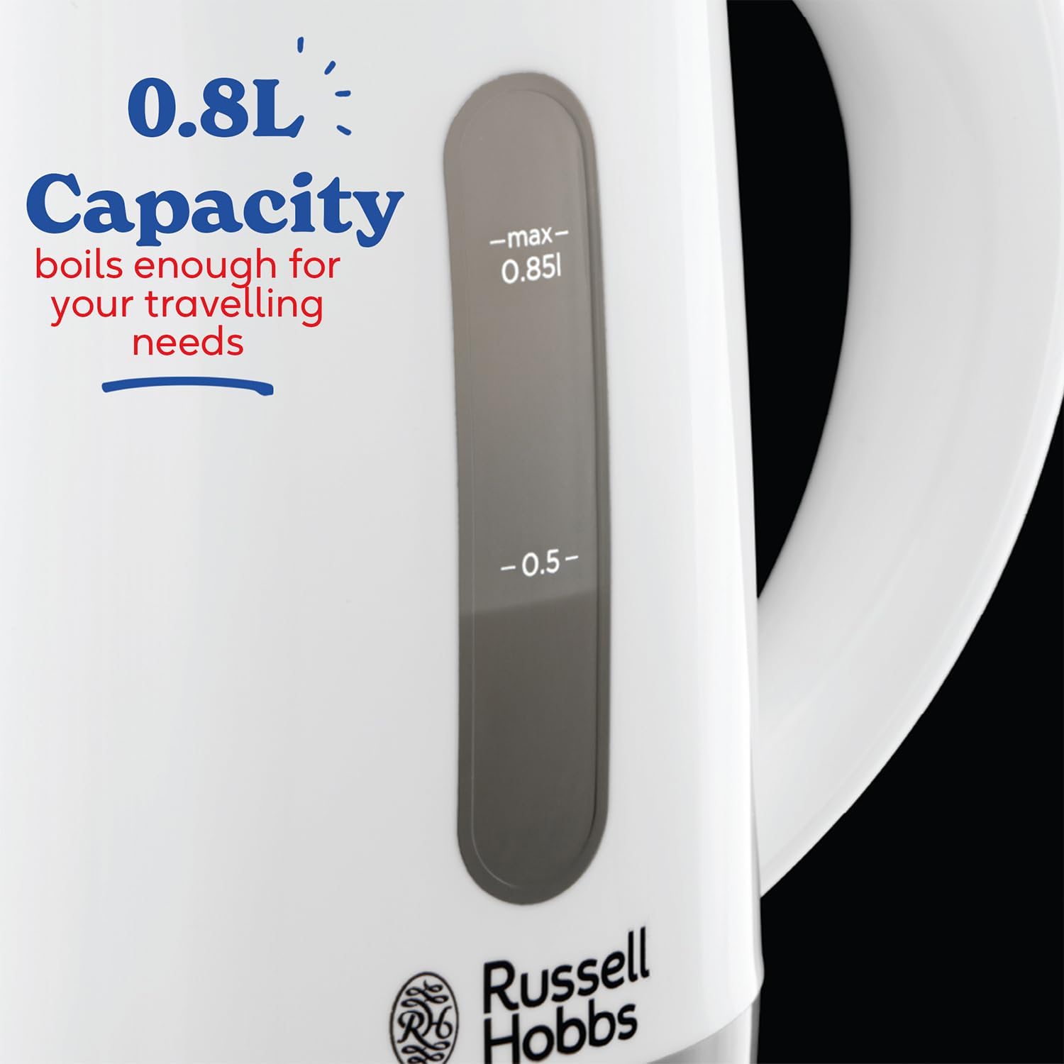 Thumbnail 3 de Russell Hobbs 0.85L Travel Kettle 1000W