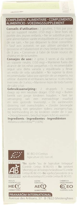 Thumbnail 1 de PRANAROM AEQT Árbol del Té 30 ml