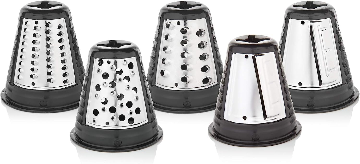 Thumbnail 6 de WMF Küchenminis Salat-to-go – elektrischer Gemüseschneider & Salatzubereiter mit 5 Einsätzen