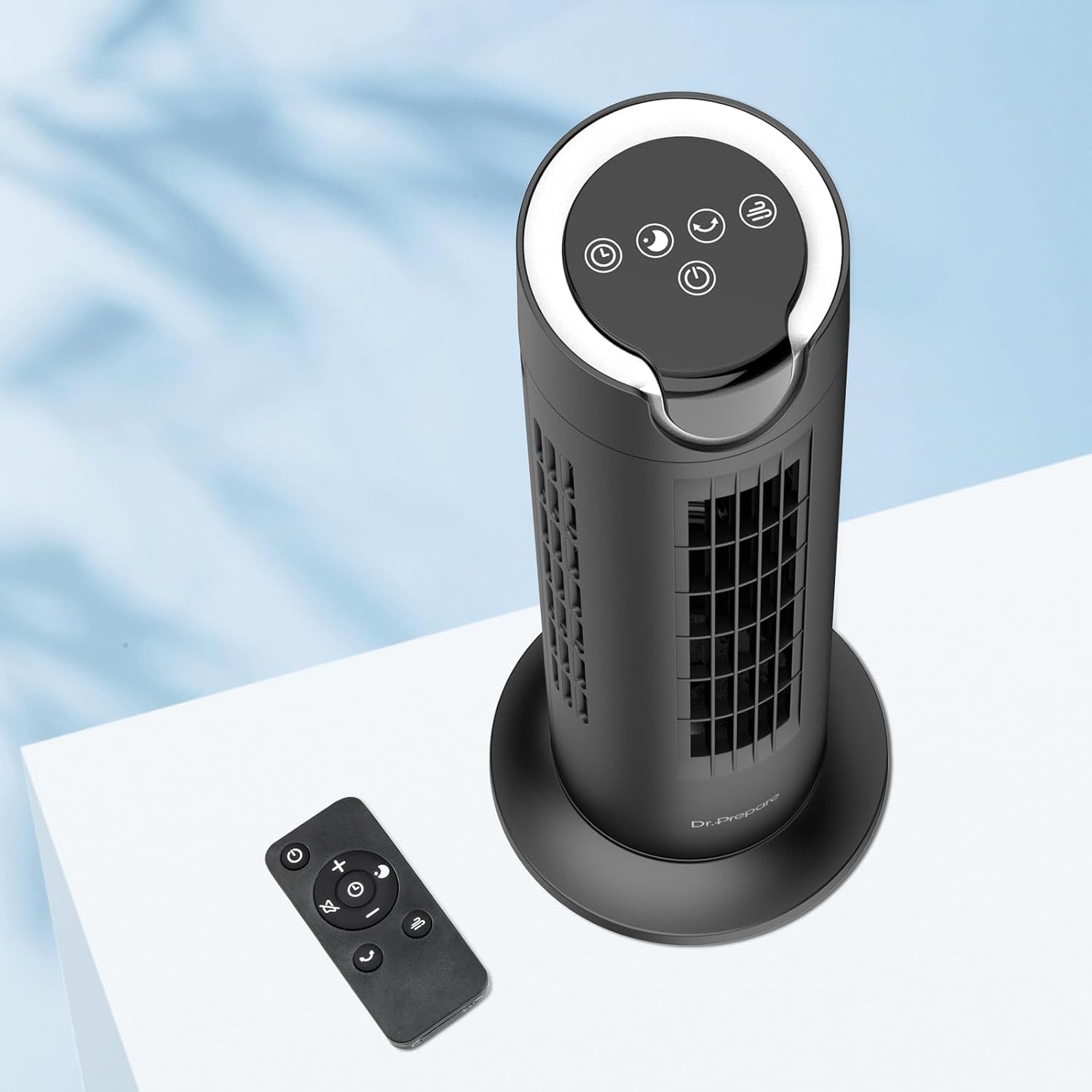 Thumbnail 6 de DR.PREPARE Tower Fan for Bedroom — 16-Inch Quiet DC Bladeless Fan with Remote