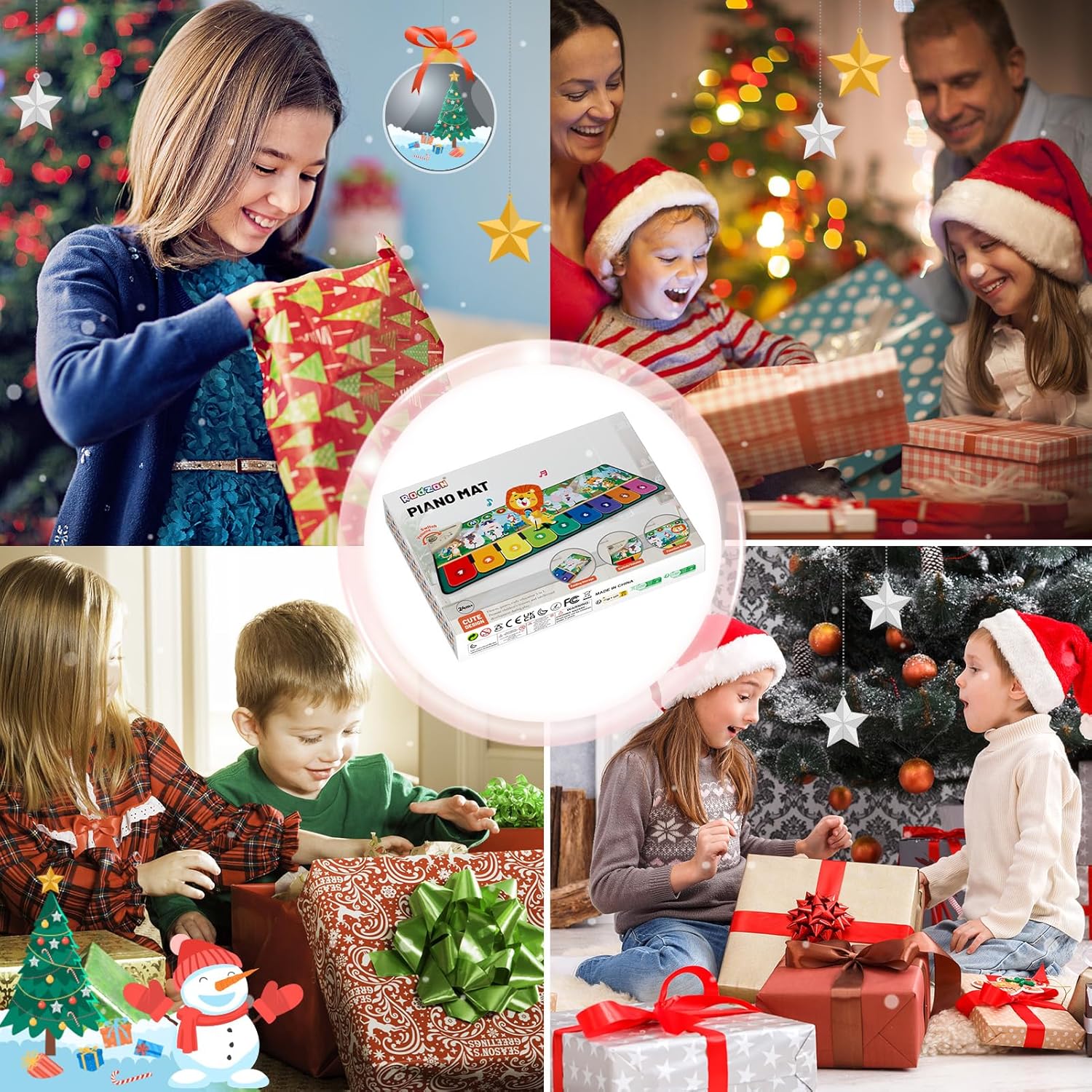 Thumbnail 6 de Rodzon Piano Bebe avec 10 animaux – tapis musical pour bébés dès 1 an (110 x 43 cm)