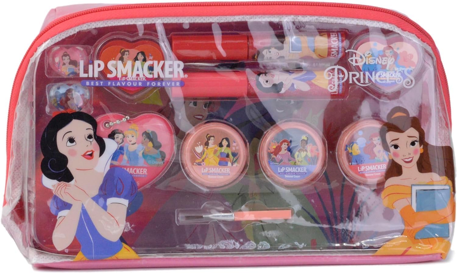 Detalle de Lip Smacker Disney Princess Essential Make-up Bag – zestaw do makijażu dla dzieci