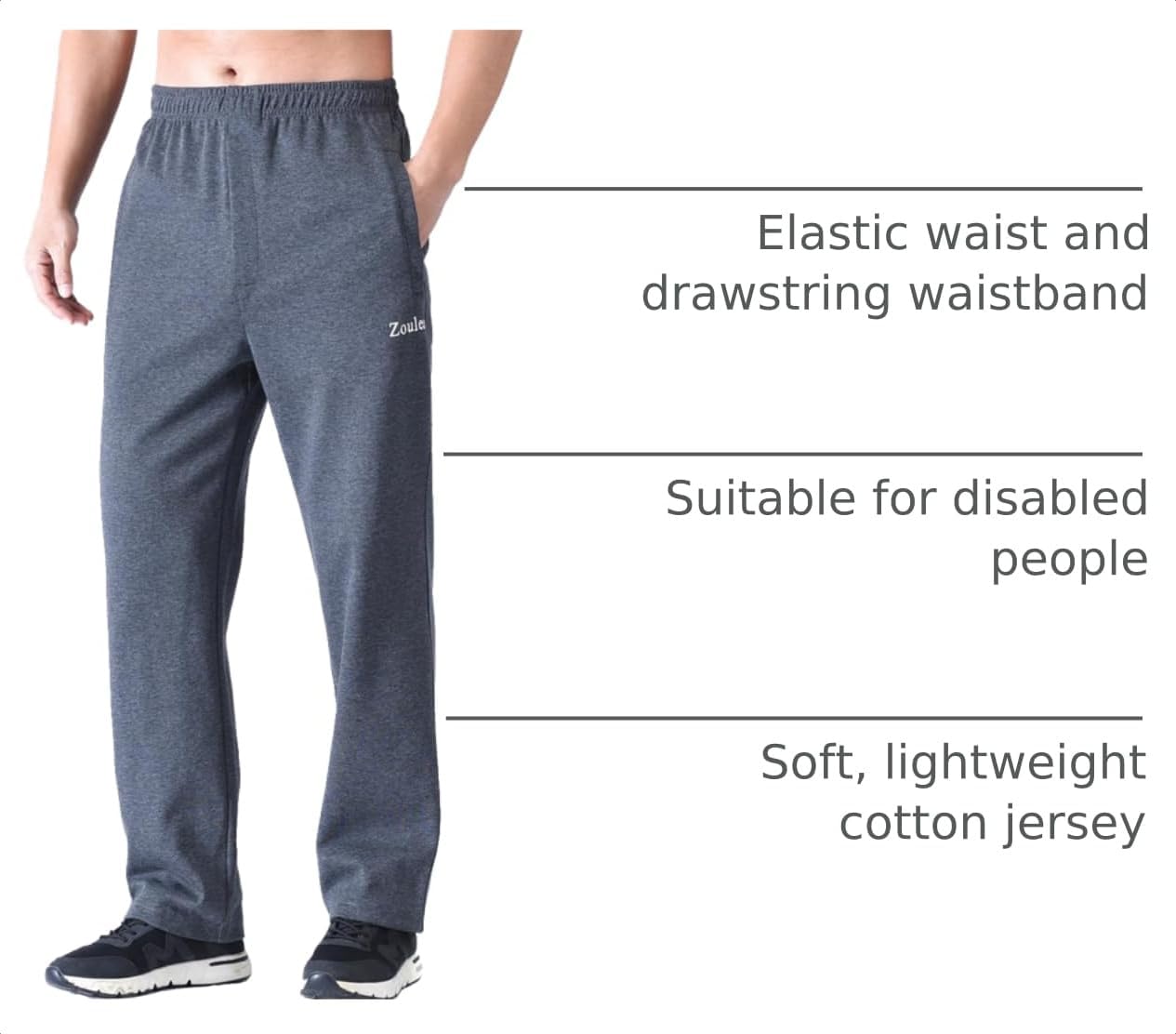 Thumbnail 3 de Zoulee Men's Track Pants in Cotton