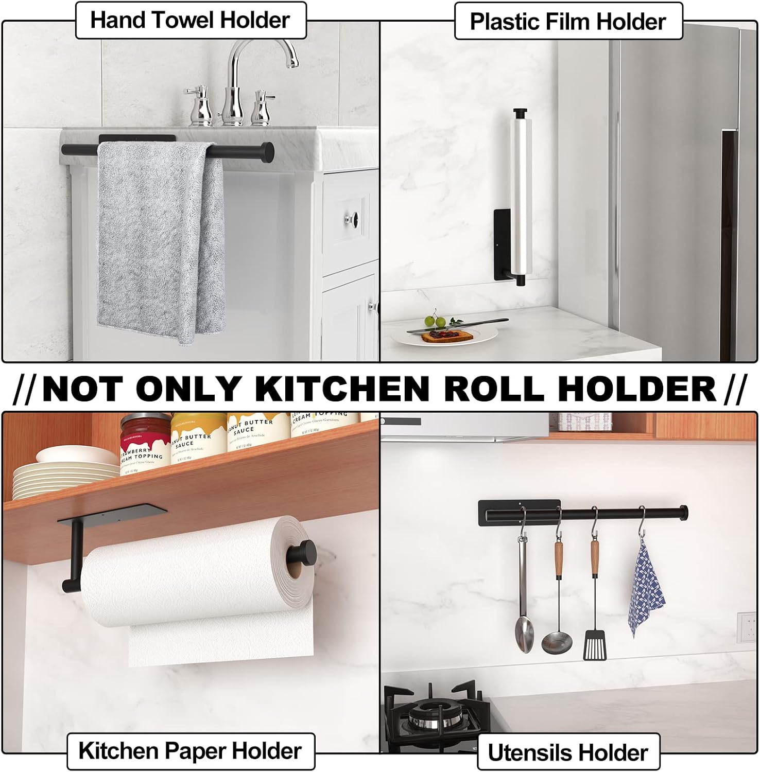 Thumbnail 5 de niffgaff Küchenrollenhalter aus SUS304 28,5 cm