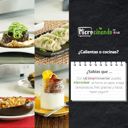 Thumbnail 11 de LG MH6535GDS Smart Inverter: Microondas 1000 W con grill 900 W, 25 L, negro