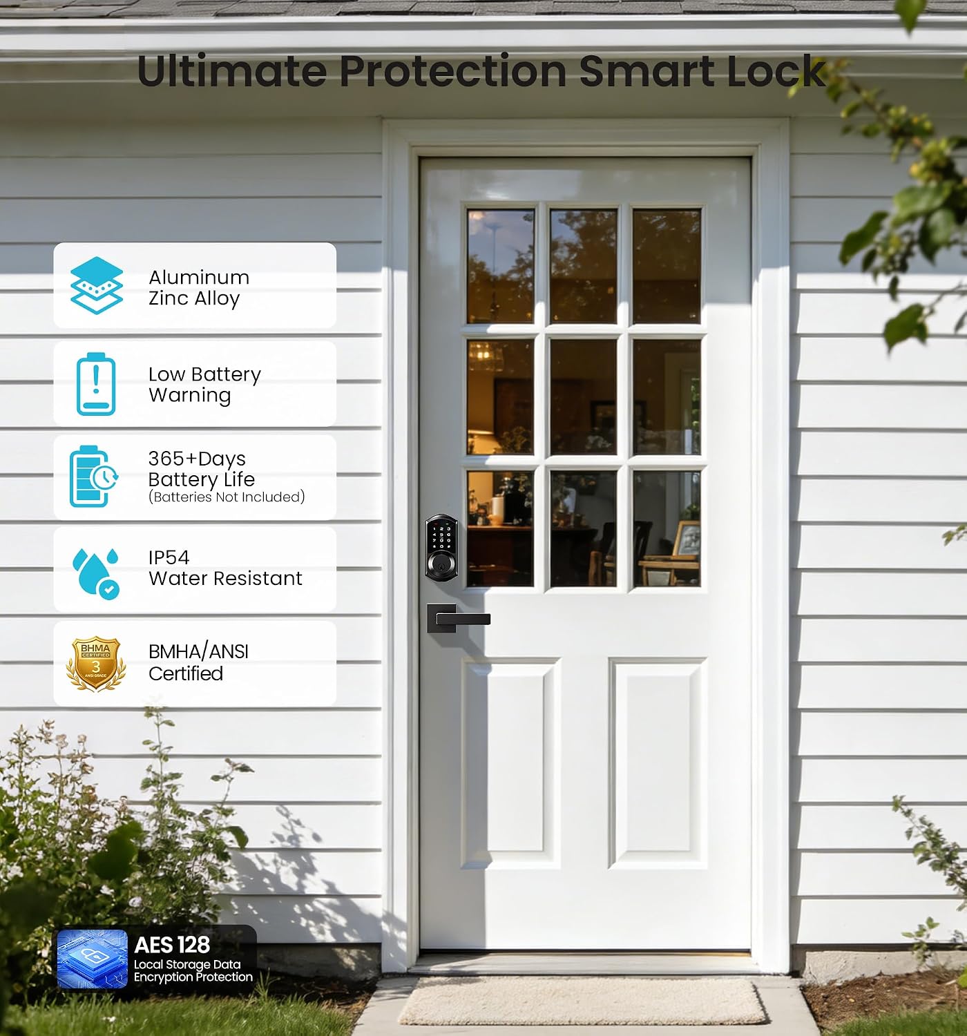 Detalle de Veise smart deadbolt lock VE06-L