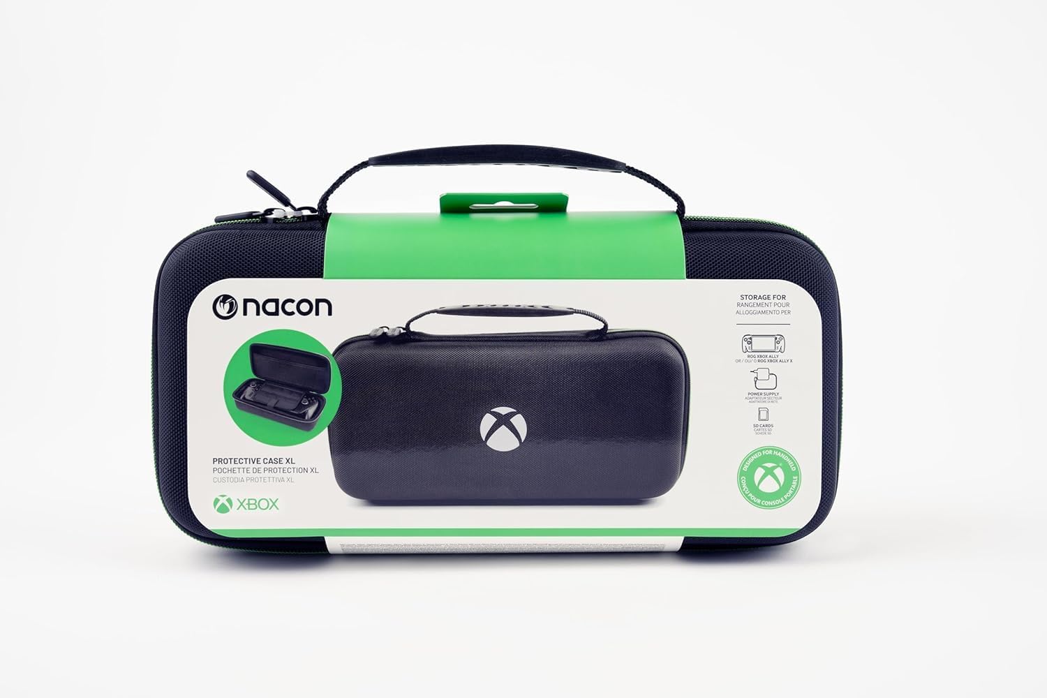 Thumbnail 1 de Nacon Pochette de Protection XL pour ROG Ally & ROG Ally X (Xbox officielle) – étui rigide avec rangement accessoires