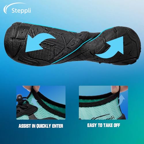 Detalle de Steppli Water Shoes: Lightweight, Quick-Dry Beach & Water Sports Footwear (EU48/UK14)