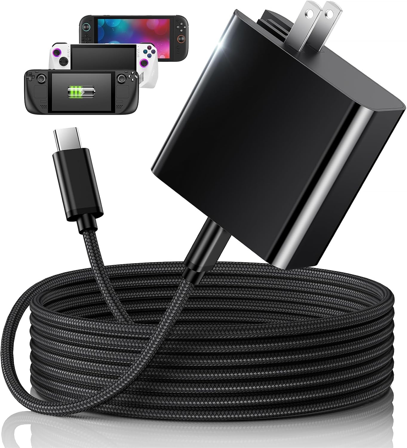 Detalle de MEENEA 65W Fast Charger for Steam Deck