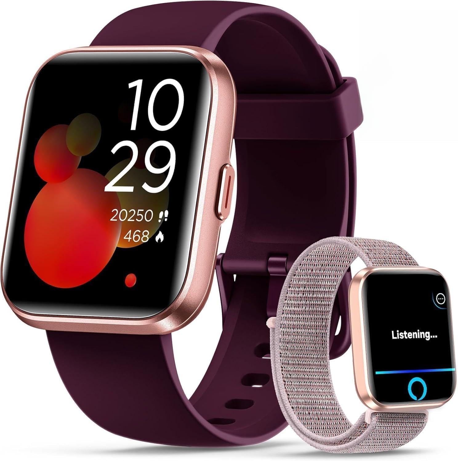 Detalle de Smart Watches for Women (Answer/Make Call) with Alexa Built-in and 120 Sports Modes