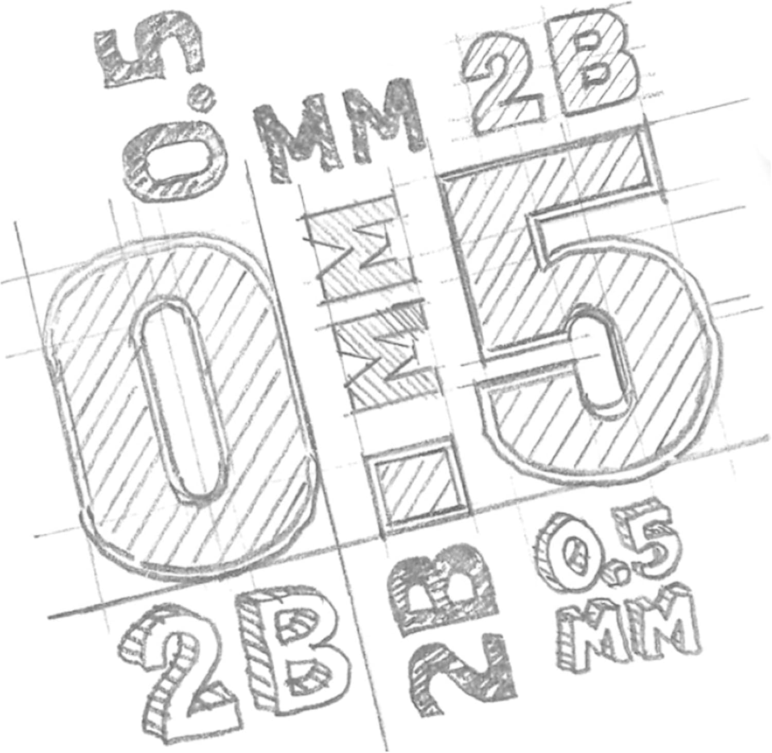 Thumbnail 2 de Staedtler 250 05-2B Mina Sottile Micro 0.5 mm, 2B – 12 pezzi