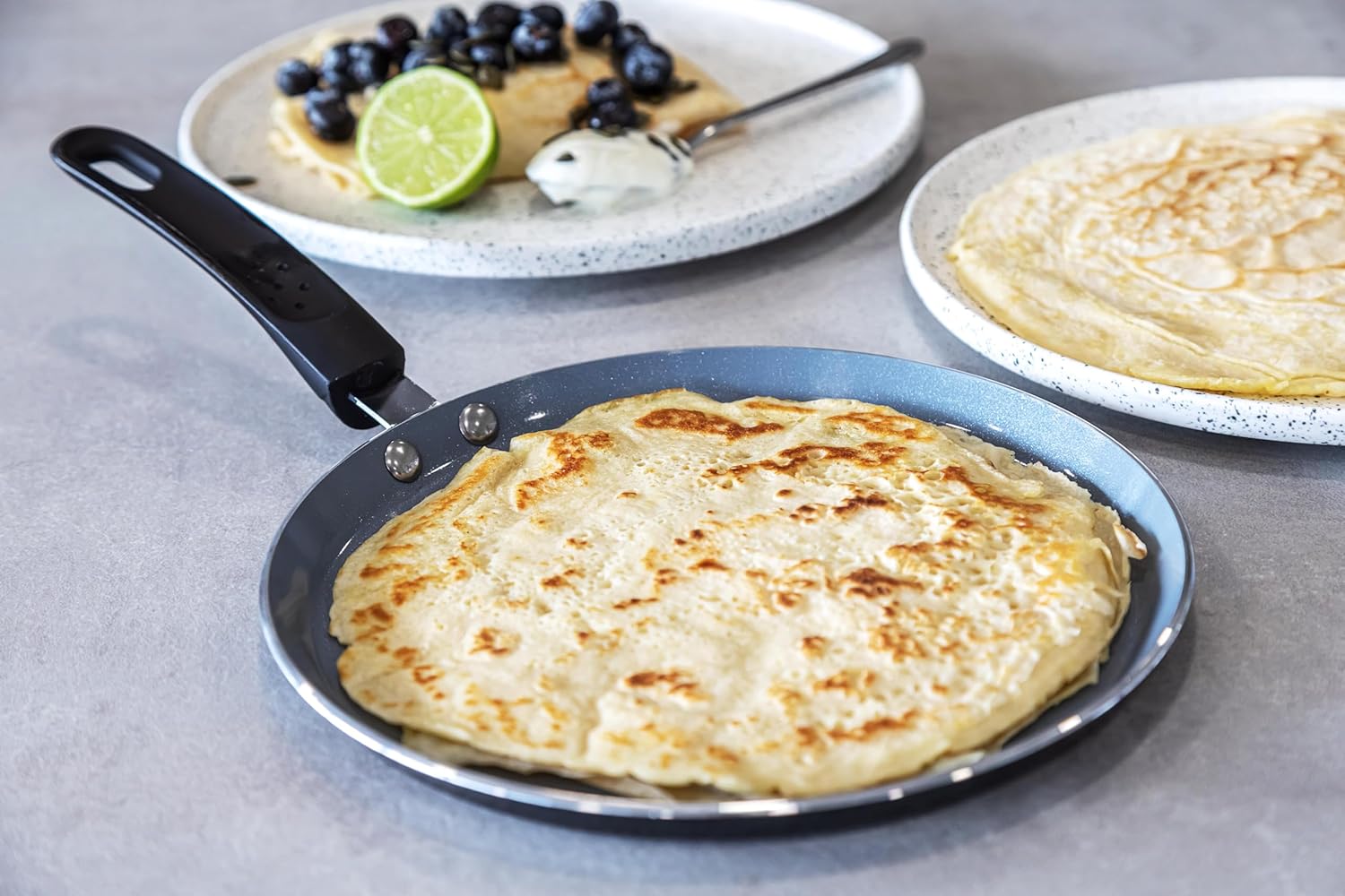 Thumbnail 6 de MasterClass Poêle à Crêpes Antiadhésive Eco, 24 cm – Sécurité Induction