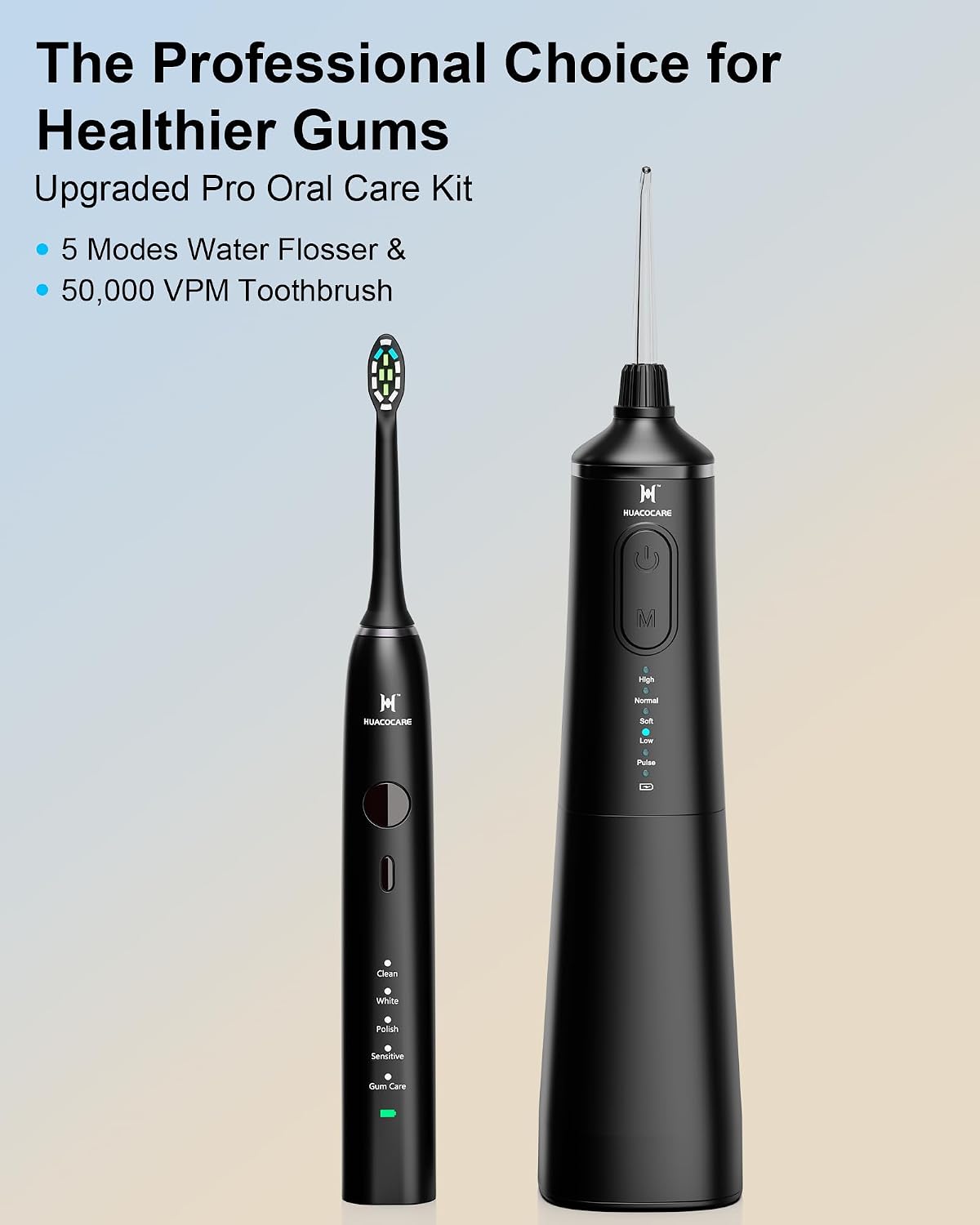 Thumbnail 1 de Upgraded Pro Dental Care Kit 5-Mode Flosser