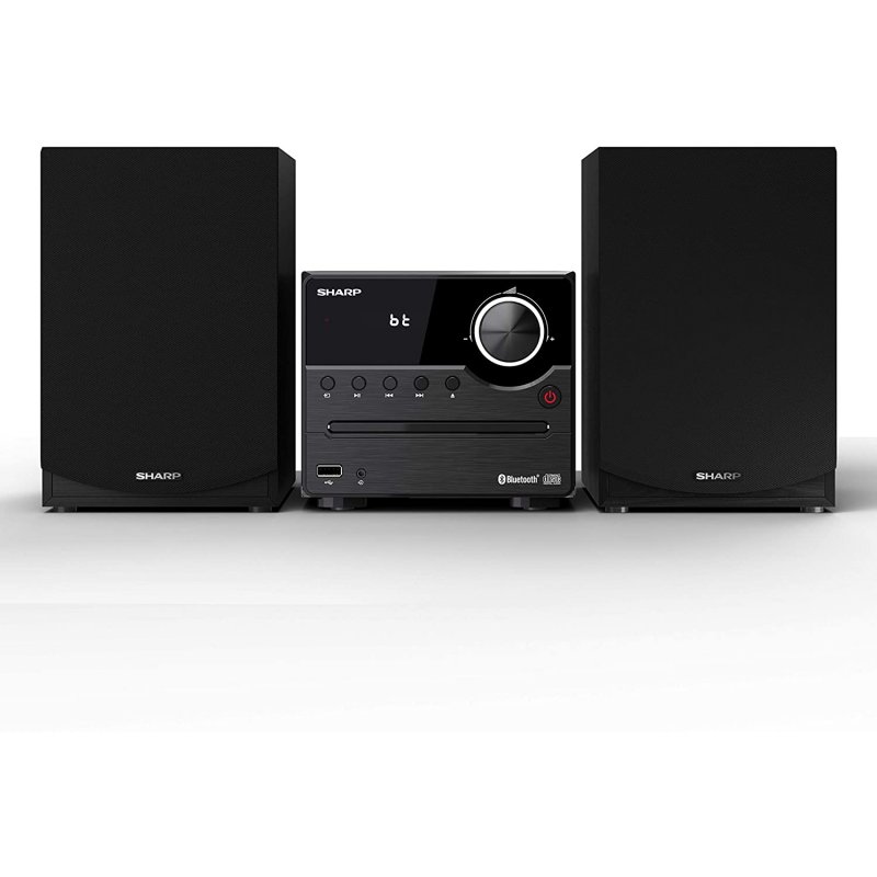Detalle 2 de Sharp XL-B512 Micro Cadena Bluetooth 45W: calidad Hi‑Fi compacta para tu hogar