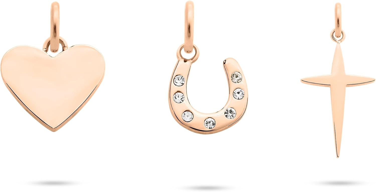 Thumbnail 2 de Tamaris Charms Collection: Edelstahl-Anhänger in Goldoptik – Herzen, Ketten und Charms-Sets vielseitig kombinierbar