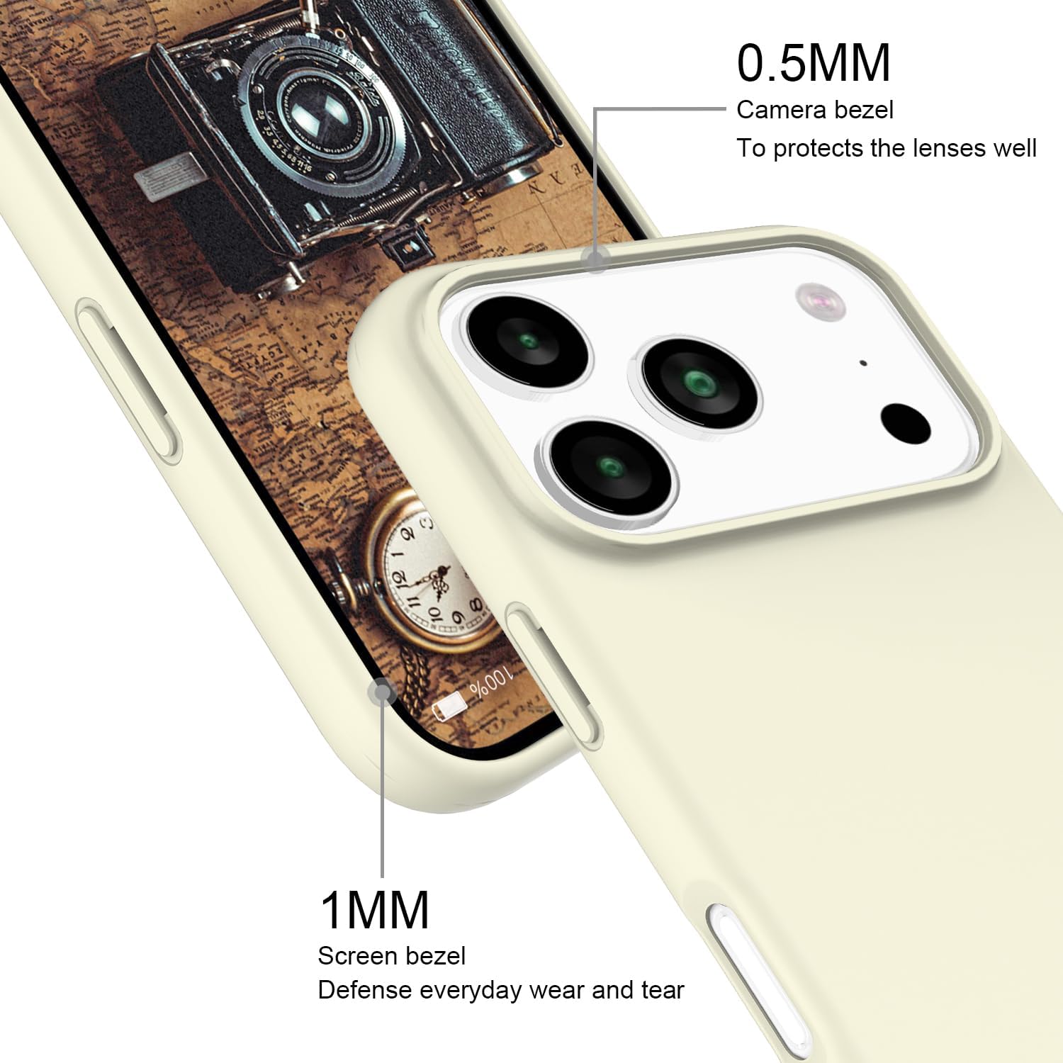 Detalle 2 de HAII iPhone Case Antique White