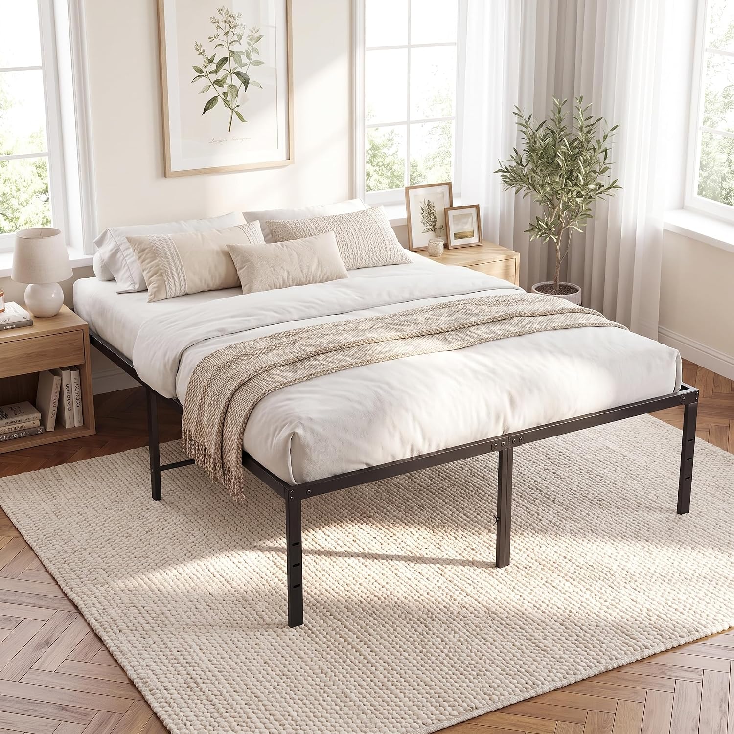 Detalle de OLIXIS King Size Bed Frame