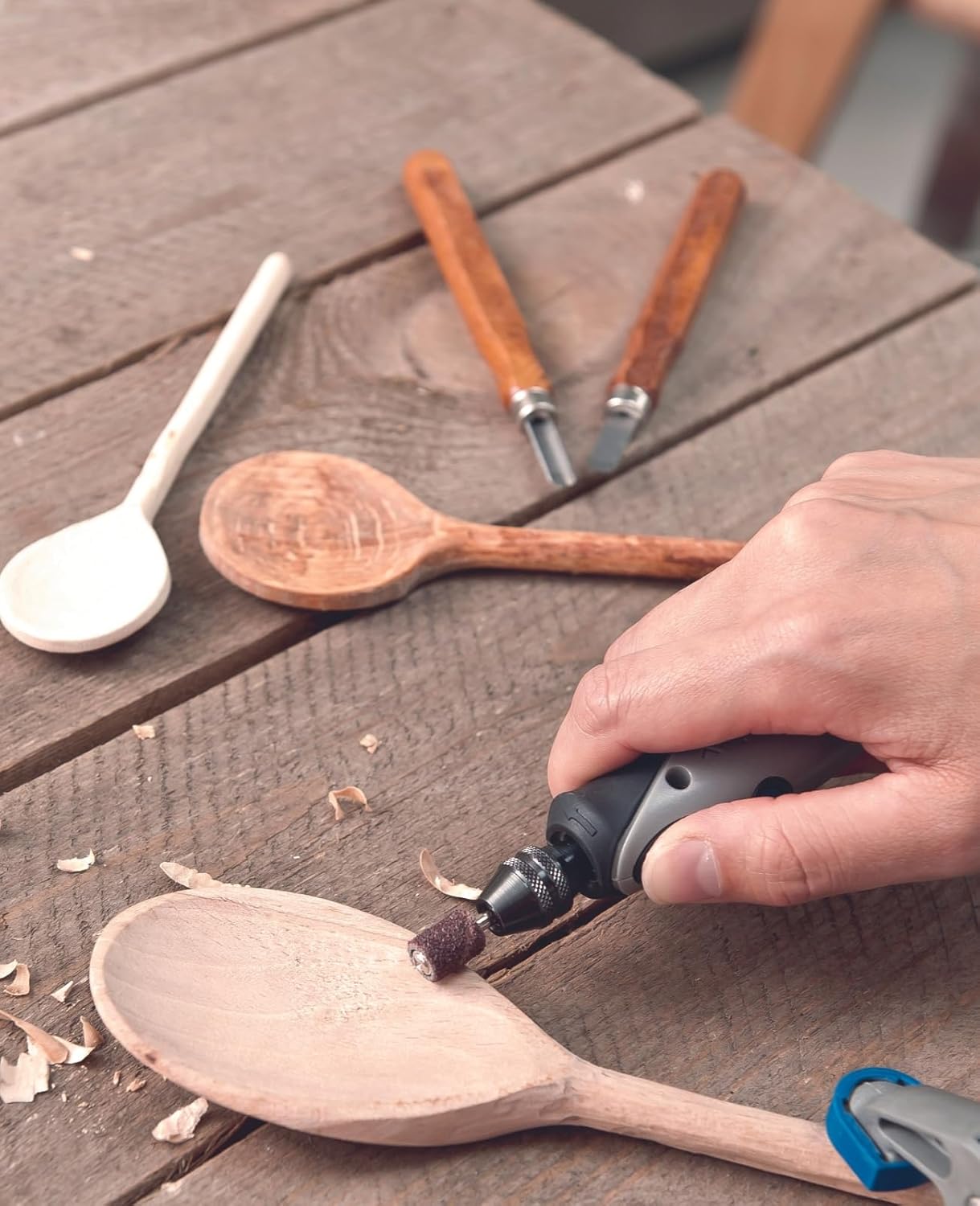 Thumbnail 3 de Mandrin universel autoserrant Dremel 4486 (0,8 à 3,2 mm) pour outil multifonction rotatif