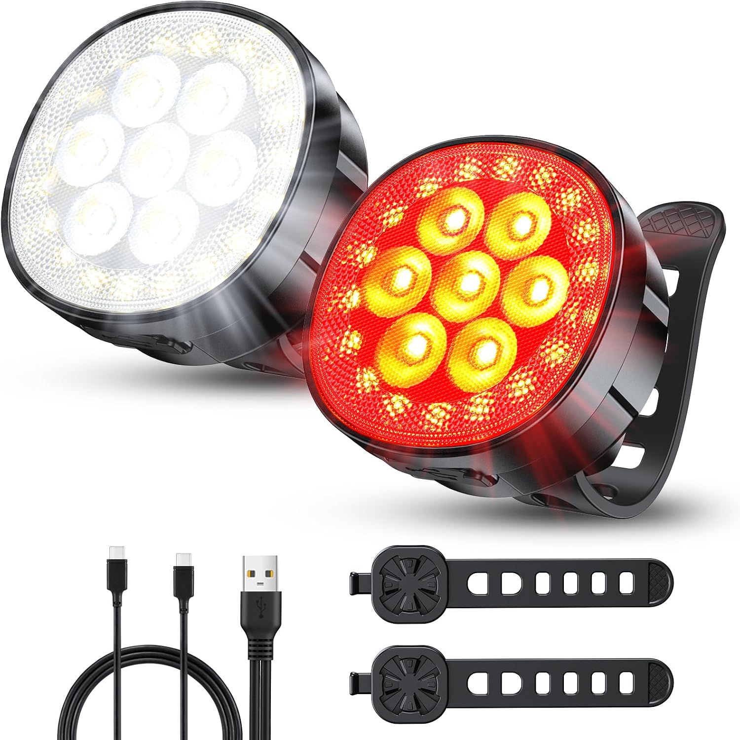Detalle de Mohard 1200mAh Luci Bicicletta LED 800 Lumen