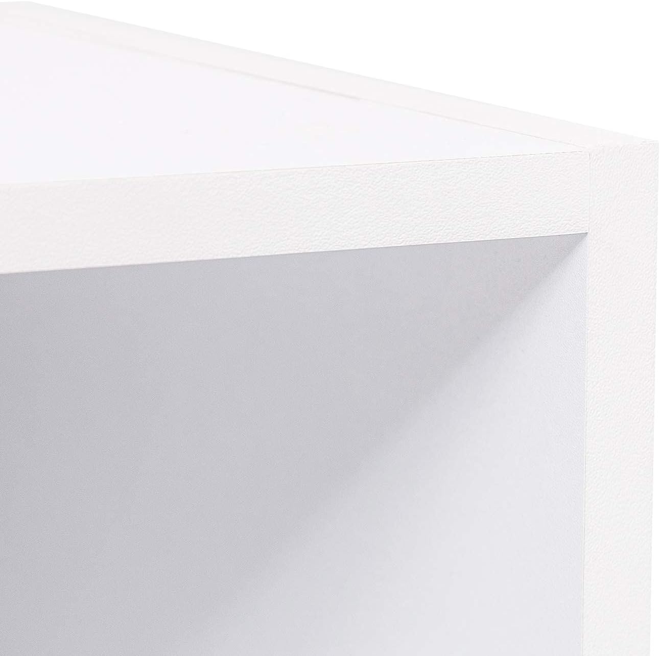 Thumbnail 6 de Woltu SK003ws4 boekenkast met 4 open vakken, wit, 30 x 24 x 106 cm