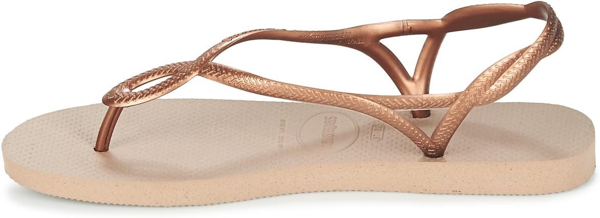 Detalle 1 de Havaianas Luna HV4129697-5282 Women's Flip-Flops, Rose Gold, Size 2