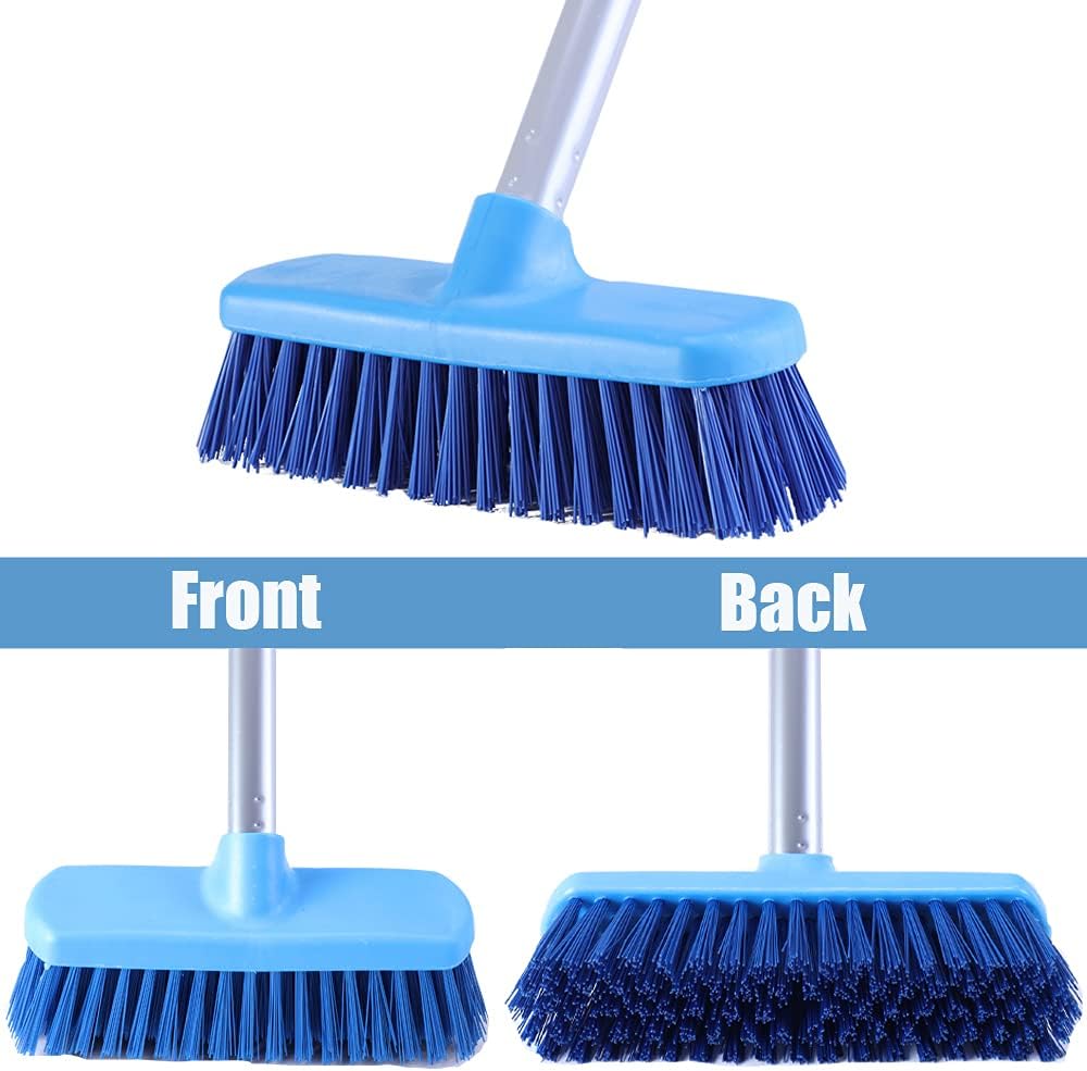 Thumbnail 1 de YONILL Deck Brush with Long Handle – 50" Adjustable Floor Scrub Brush for Shower, Tub, Tile & More