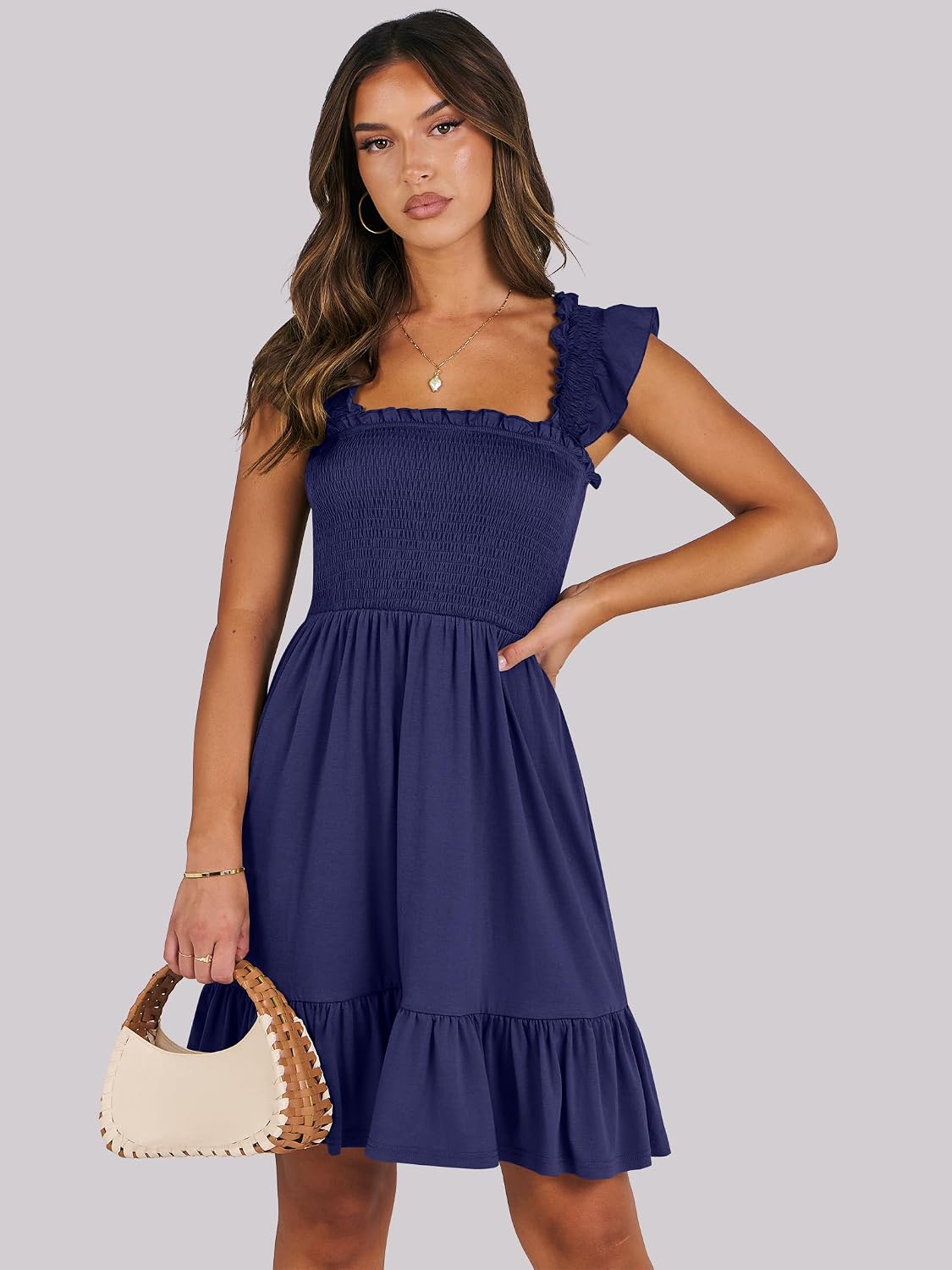 Detalle 2 de ANRABESS Summer Sleeveless Dress