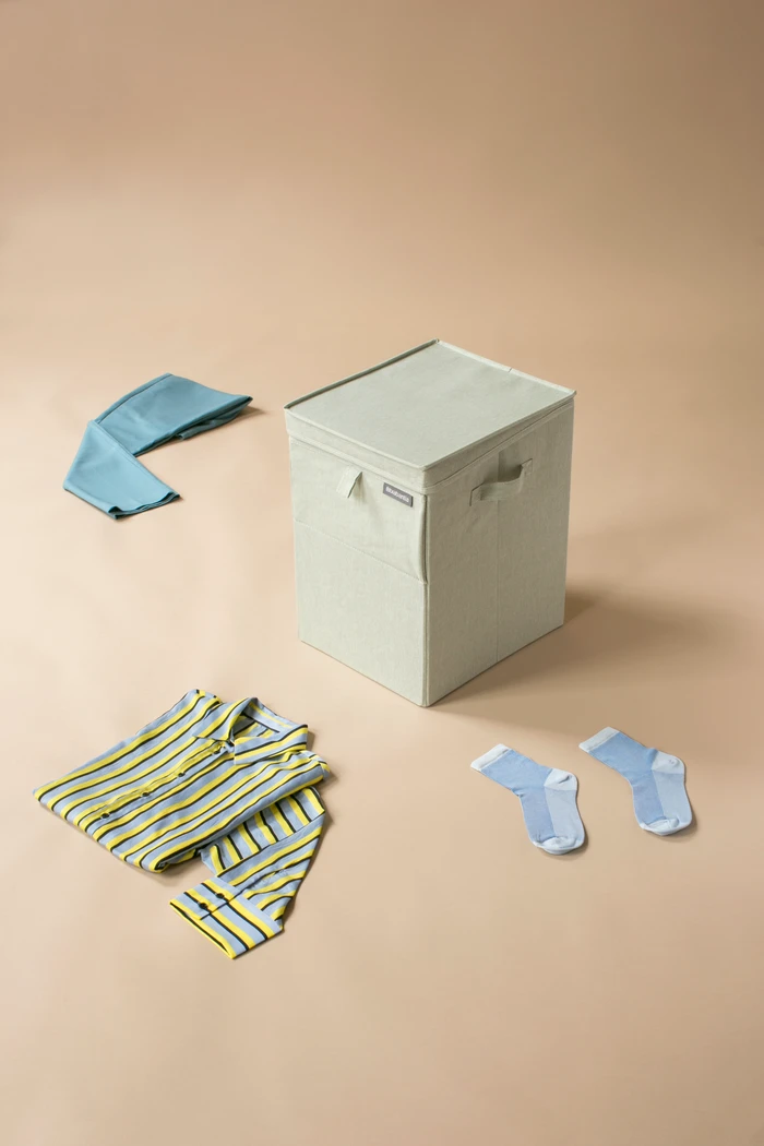 Detalle de Brabantia Wäschebox Green 3er-Pack