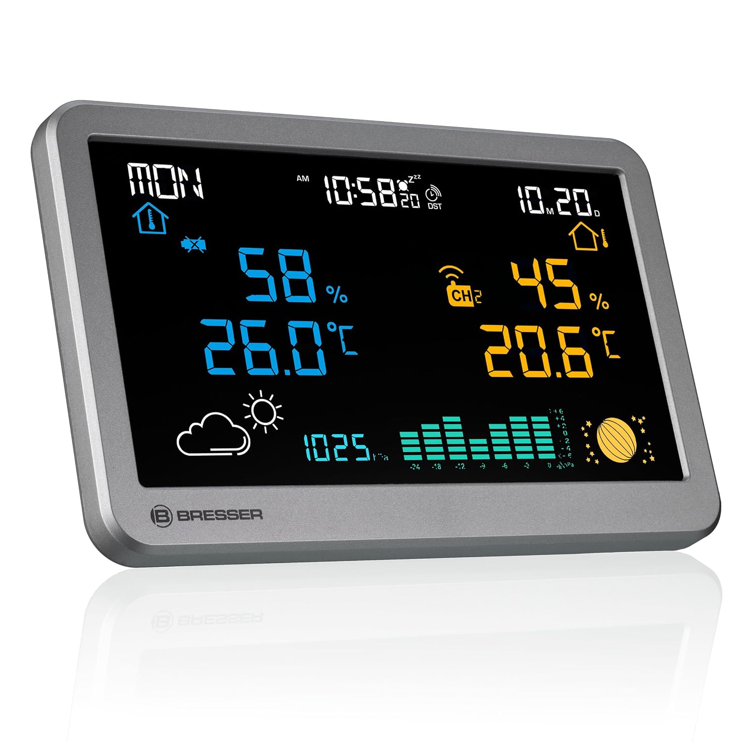 Thumbnail 3 de Bresser MeteoTemp TBH Funk-Wetterstation