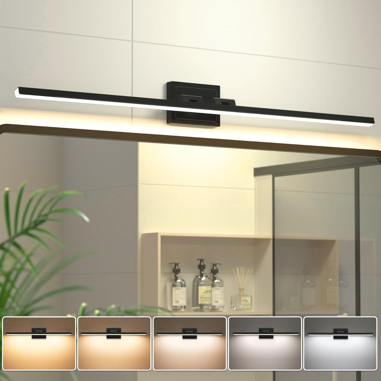 Detalle de VOLISUN Bathroom Vanity Light, 48-Inch
