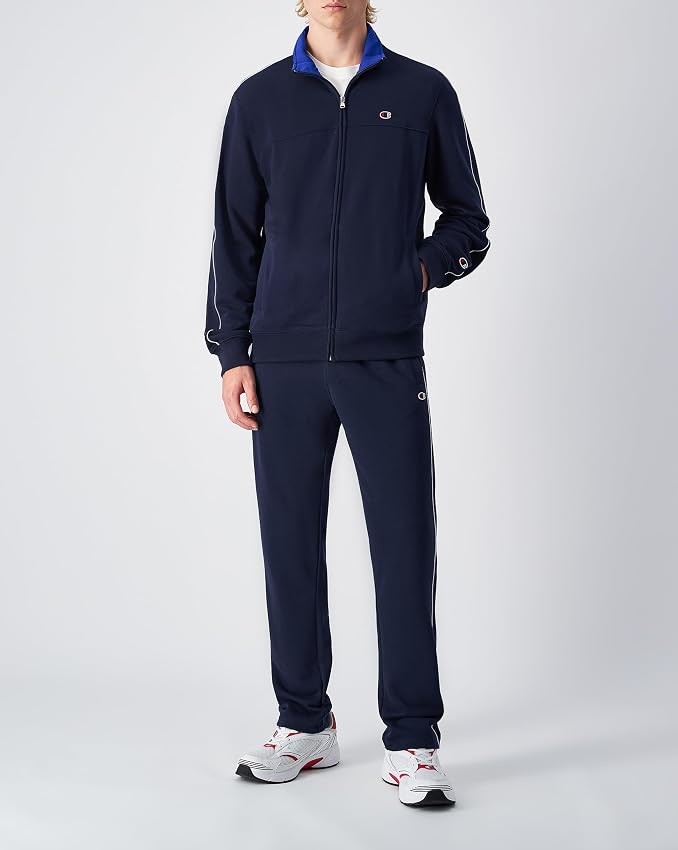 Detalle 2 de Champion Legacy Full Zip Chándal Azul Hombre