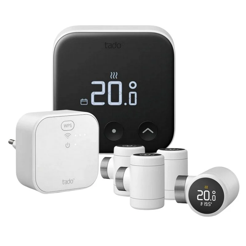 Detalle de Termostato Inteligente X - Kit Inicio + 4 Cabezales