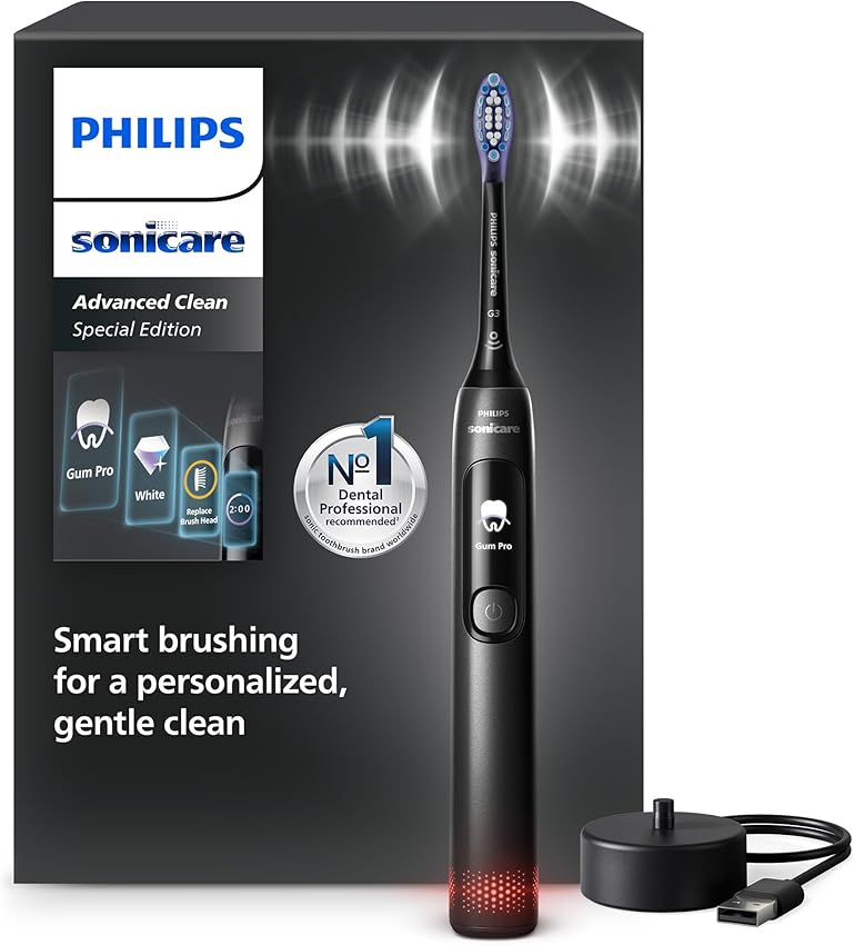 Detalle de Philips Sonicare AdvancedClean Limited Edition 🦷, 5 modos, SmartScreen