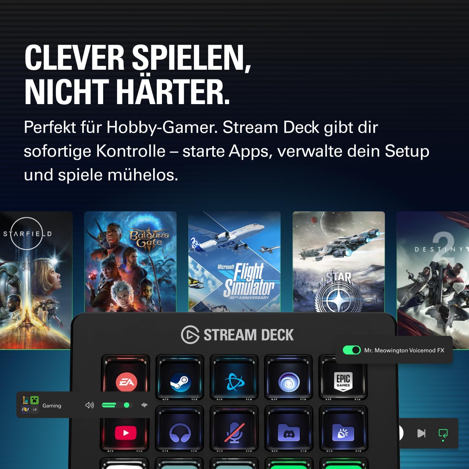 Detalle 2 de Elgato Stream Deck Scissor Keys für 10