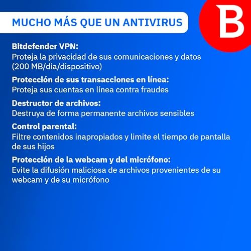 Detalle de Bitdefender Internet Security 1 año para PC