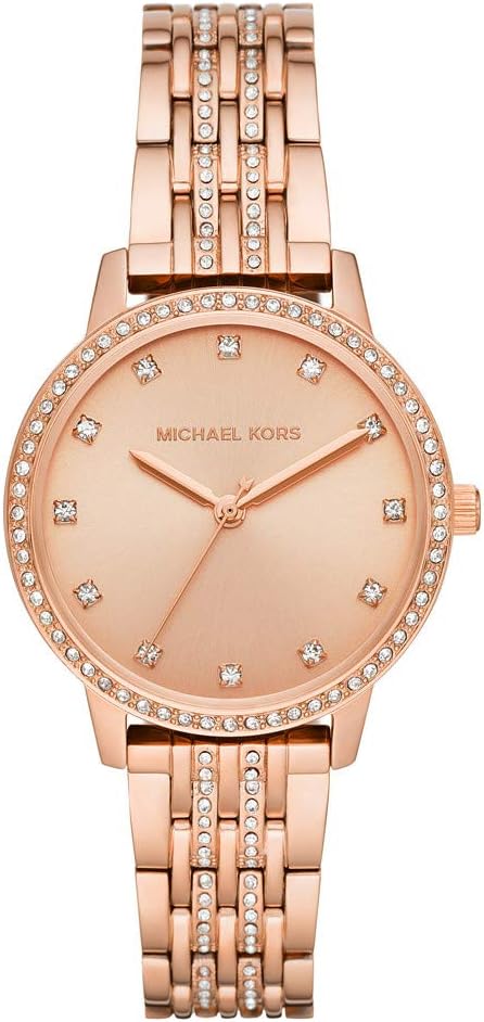 Thumbnail 6 de Michael Kors Montre Melissa pour Femme — Mouvement Quartz, bracelet acier doré