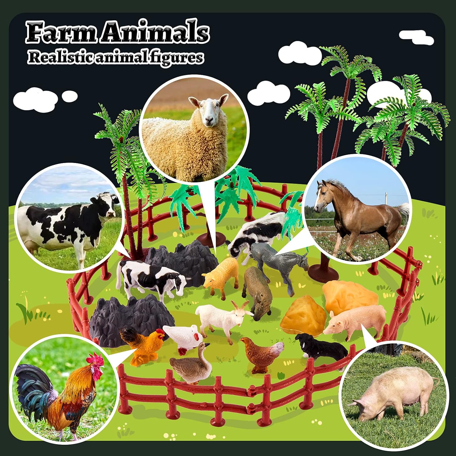 Thumbnail 3 de TOEY PLAY 3 in 1 Animals Toys