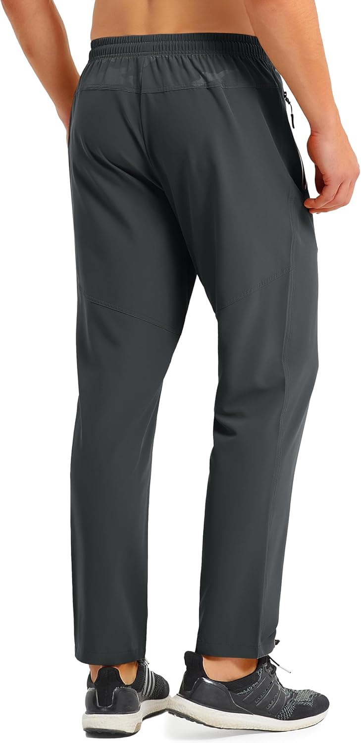 Thumbnail 1 de MAGCOMSEN Men's Tracksuit Bottoms: Lightweight, Breathable Hiking Trousers with Zip Pockets