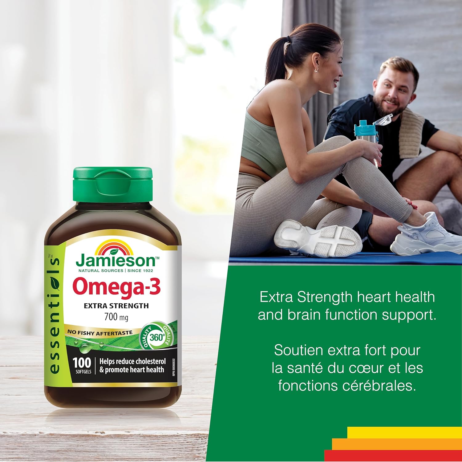 Thumbnail 4 de Jamieson Omega-3 softgels 700 mg