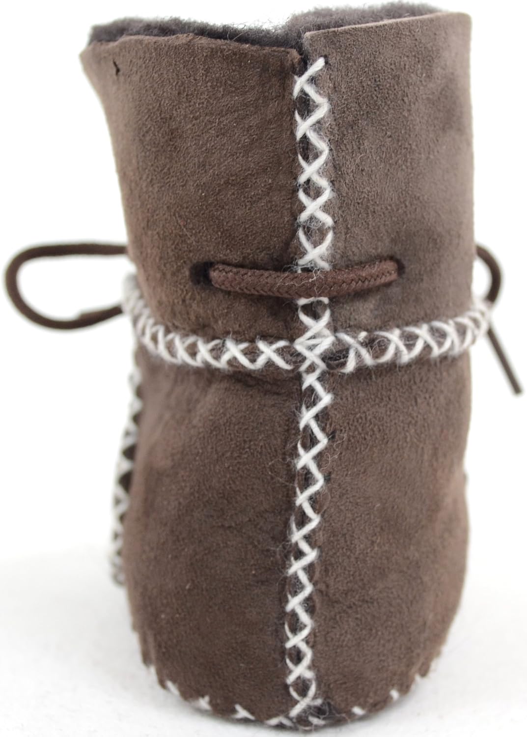 Thumbnail 2 de SNUGRUGS Baby/Children's Sheepskin Booties with Lace Up Fastening