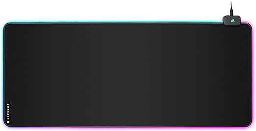 Detalle de Corsair MM700 RGB Extended XL | Alfombrilla Gaming con RGB 🖱