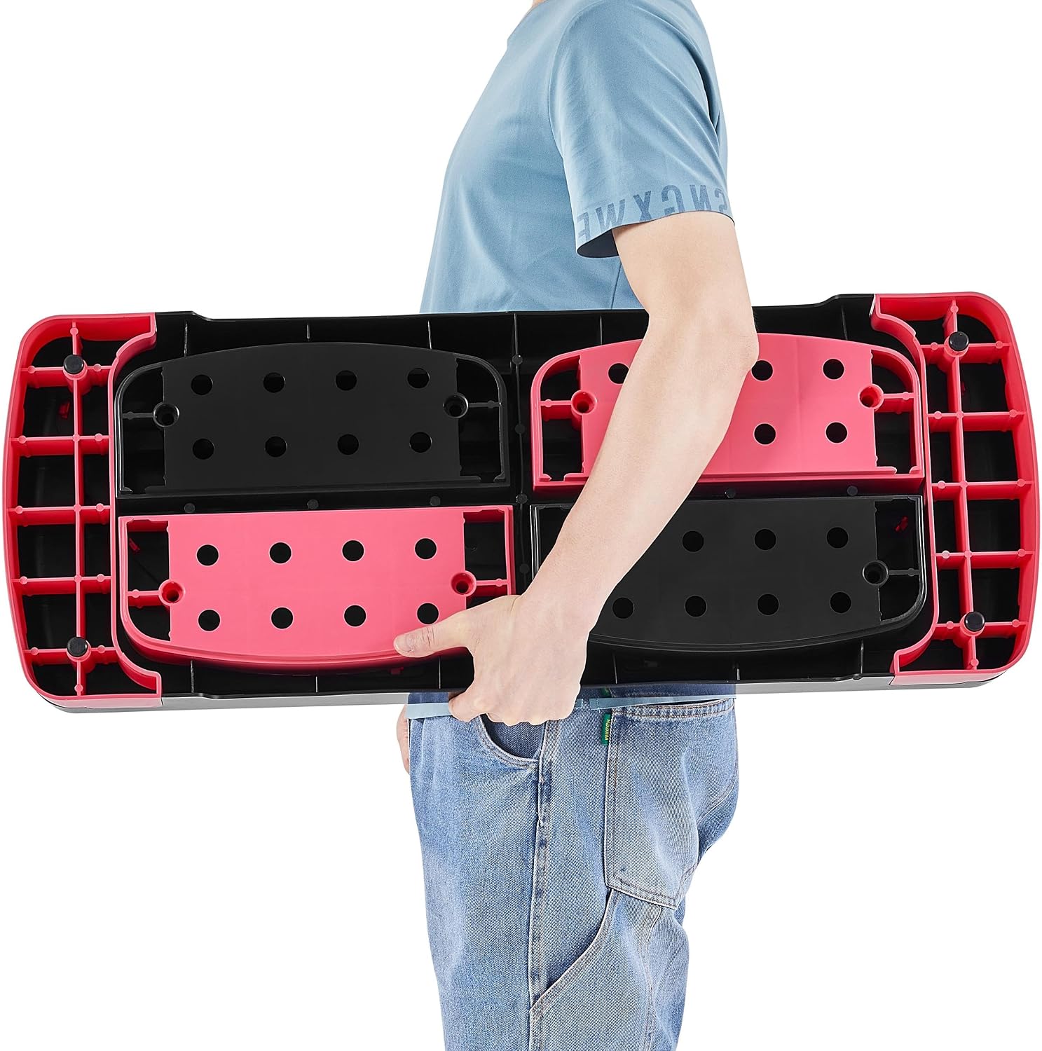 Thumbnail 6 de Yaheetech Step Aerobica: Piattaforma Regolabile 10,5–20 cm, 79,5 x 30 cm, capacità 250 kg