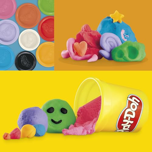 Thumbnail 2 de Play-Doh Favorite Colour Pack of 9 Cans