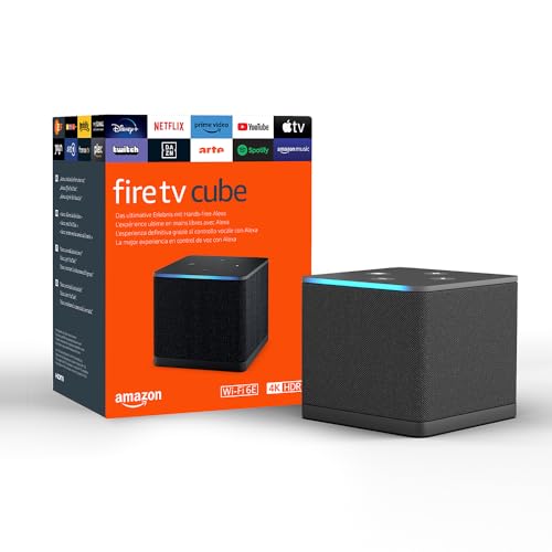 Detalle de Amazon Fire TV Cube (Neueste Gen) mit 4K, Wi-Fi 6E ⚙