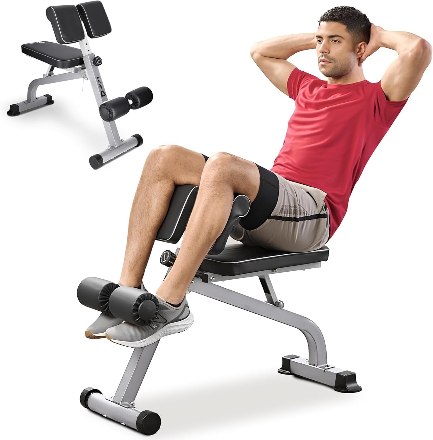 Thumbnail 6 de Lifepro SculptTrainer Roman Chair – Hyperextension Bench for Core & Back Training (Adjustable, Foldable)