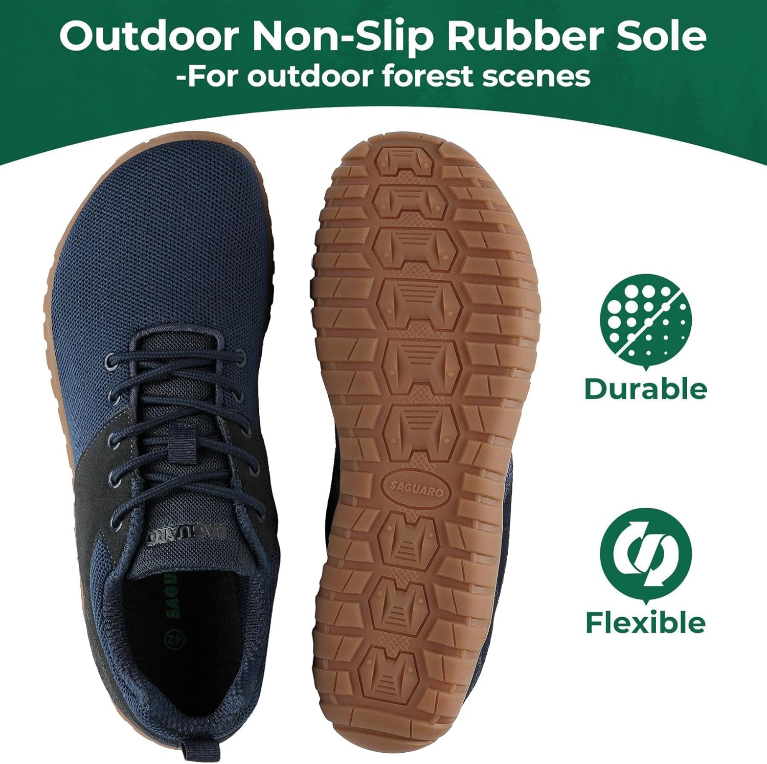 Thumbnail 5 de SAGUARO Chaussures Minimalistes Wish Ⅰ – Maille pieds nus, sport et outdoor, GR.36-48
