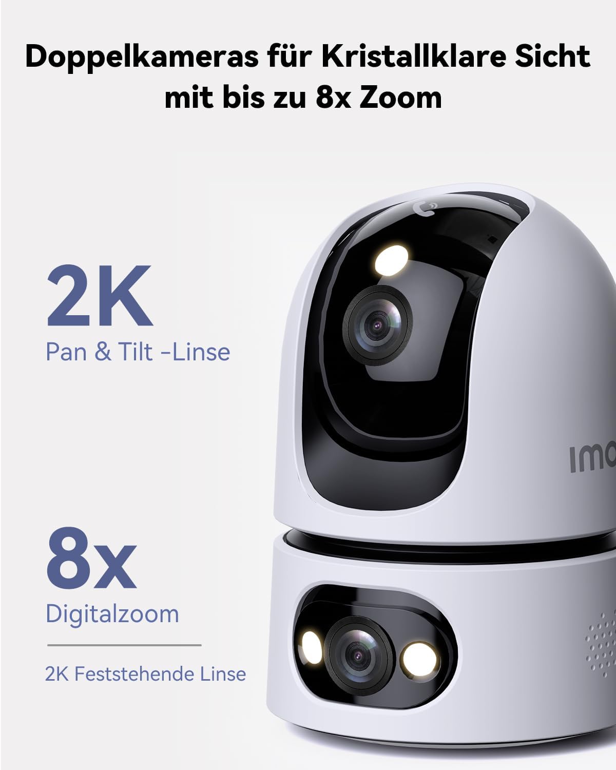 Thumbnail 4 de Imou 2K+2K Dual Überwachungskamera 360°
