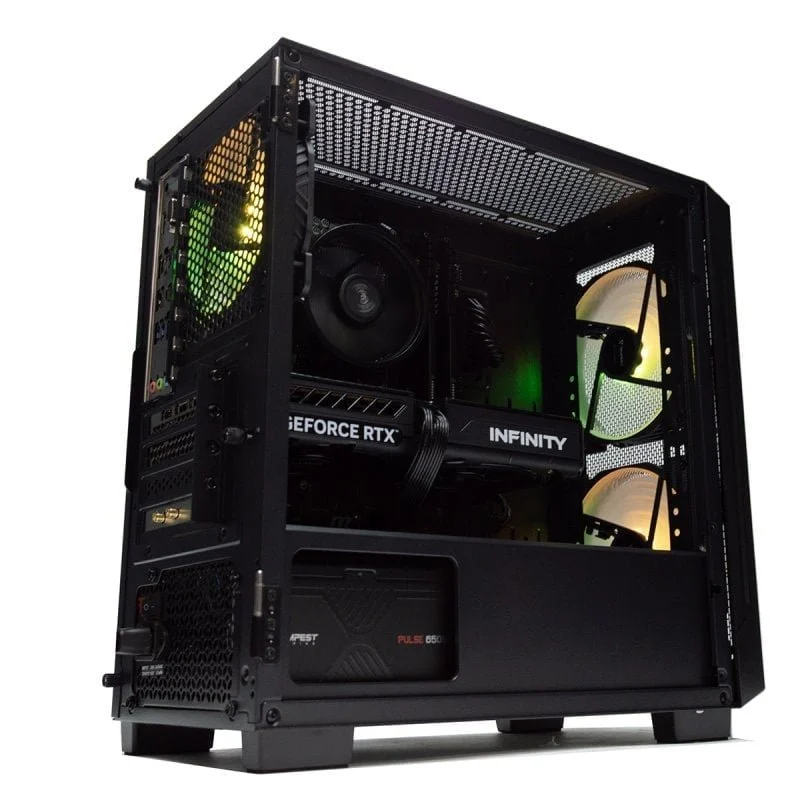 Detalle de PcCom Lite Japan, PC gaming Ryzen 5 5500, 16 GB, SSD de 1 TB y RTX 5060
